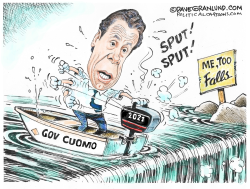 GOV CUOMO AND ME, TOO by Dave Granlund