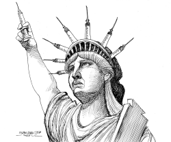 STATUE OF LIBERTY by Petar Pismestrovic