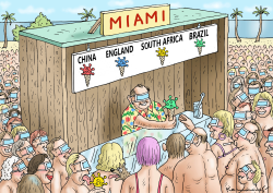 EASTER IN MIAMI by Marian Kamensky