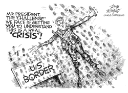 Biden Policy Creates Border  Stampede by Dick Wright