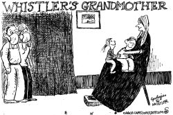 Whistler's Grandmother by Randall Enos