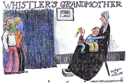WHISTLER'S GRANDMOTHER by Randall Enos