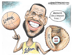 LEBRON RED SOX PART OWNER by Dave Granlund