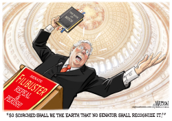 MCCONNELL FILIBUSTER FIRE AND BRIMSTONE by R.J. Matson