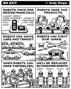 ROBOTS DO EVERYTHING by Andy Singer