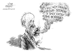 BIDEN'S WORD'S COME BACK TO BITE HIM. by Dick Wright