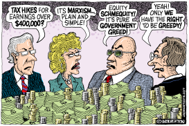 TAX HIKE FOR THE RICH by Monte Wolverton