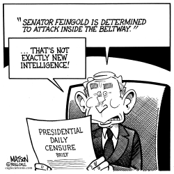 PRESIDENTIAL DAILY CENSURE by R.J. Matson