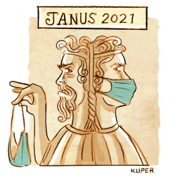 JANUS 2021 by Peter Kuper