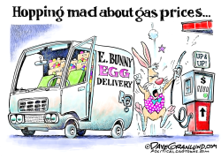 EASTER TRAVEL AND GAS PRICES by Dave Granlund