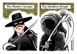 THE MASKED AVENGER by Jimmy Margulies