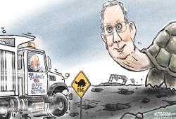 BIDEN, INFRASTRUCTURE AND MCCONNELL  by Jeff Koterba