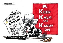 GEORGIA VOTER LAW by Jimmy Margulies