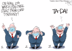 LOCAL: MASK UP by Pat Bagley