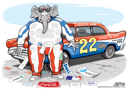 REPUBLICANS LOSE CORPORATE SUPPORT by R.J. Matson