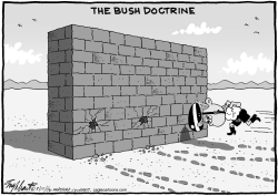 BUSH DOCTRINE by Bob Englehart