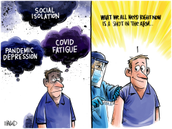 COVID FATIGUE CURE by Dave Whamond