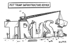 Infrastructure Repair by Peter Kuper