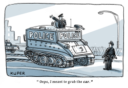 POLICE ERROR by Peter Kuper