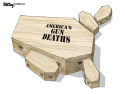 AMERICAS GUN DEATHS by Bill Day
