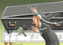 PRINCE PHILIP FUNERAL by Marian Kamensky