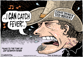 TED NUGENT CAN CATCH FEVER by Monte Wolverton