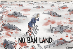 No Ban Land  by Jeff Koterba