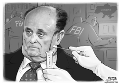 FBI Raids Giuliani Apartment by R.J. Matson