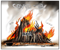 INDIA'S SHAMEFUL LEADERSHIP - CORONAVIRUS DEATHS by Tayo Fatunla