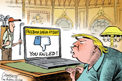 TRUMP’S FACEBOOK BAN by Patrick Chappatte