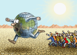 OVERPOPULATION IN CLIMATE CHANGE by Marian Kamensky