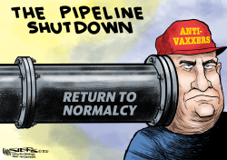 PIPELINE TO NORMALCY by Kevin Siers
