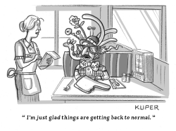 Back To Normal by Peter Kuper