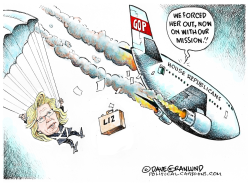 LIZ CHENEY BOOTED OUT by Dave Granlund