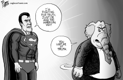 SUPERMAN AND THE TRUTH by Bruce Plante