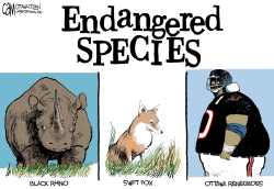 CANADA ENDANGERED SPECIES  by Cam Cardow