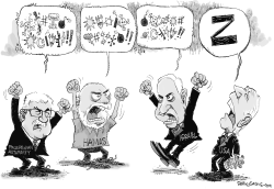 Israeli-Palestinian Dialogue by Daryl Cagle