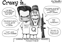 Crazy Is MTGreene And Matt Gaetz by Ed Wexler