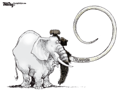 TRUMPISM PACHYDERM by Bill Day