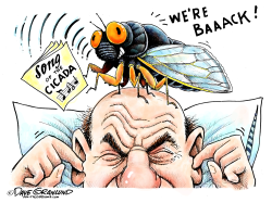 Cicadas back again by Dave Granlund