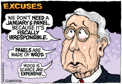 MCCONNELL EXCUSES by Monte Wolverton
