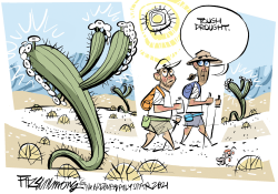 WESTERN DROUGHT by David Fitzsimmons