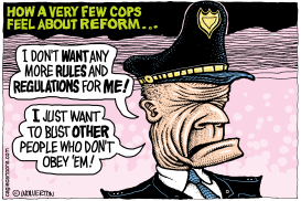 POLICE UNREFORM by Monte Wolverton