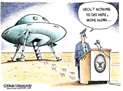 UFO REPORT by Dave Granlund