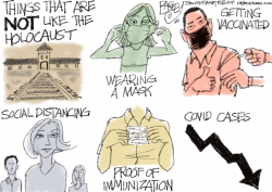 NOT THE HOLOCAUST  by Pat Bagley