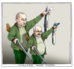 MASTER AND PUPIL by Joep Bertrams