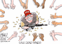 COLD DEAD HANDS  by Pat Bagley