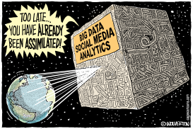 YOU WILL BE ASSIMILATED BY BIG DATA by Monte Wolverton