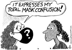Mask Confusion by Randall Enos