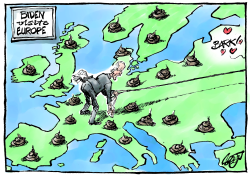 EUROPE SEEMS TO WELCOME NEW US INTENTIONS. by Jos Collignon